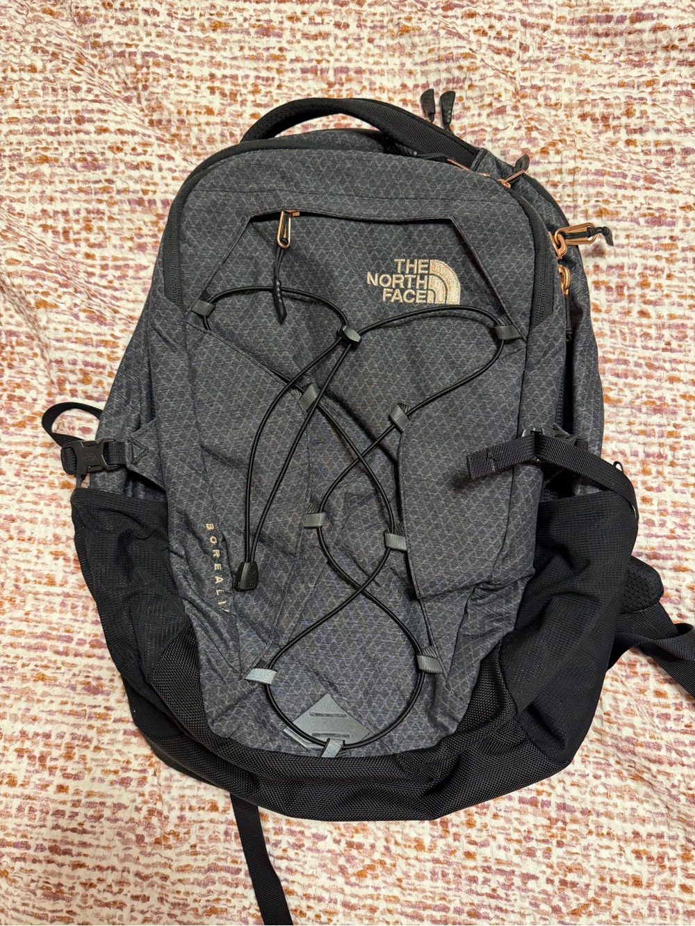 The North Face Charcoal Gray Borealis Backpack